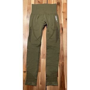 Gymshark Eyelet Energy Seamless Hi-Rise Crop Legging